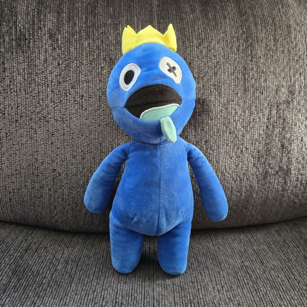 Rainbow Friends Blue Plush Stuffed Toy